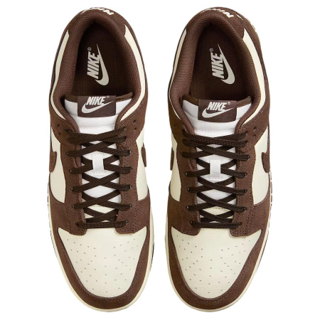 Nike Dunk Low Top Скейтборд Кроссовки Мужские Белый Коричневый