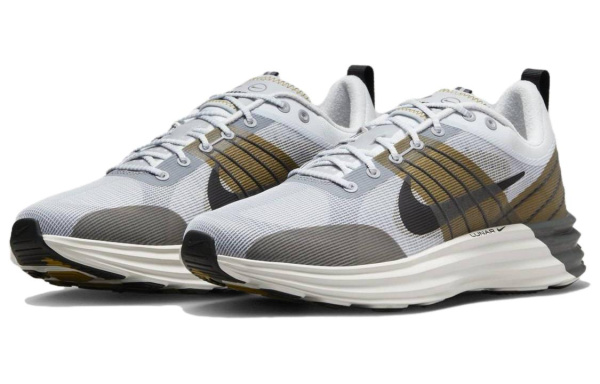 nike Lunar Roam Устойчивый к истиранию Дышащий Поддерживающий Низкий Верх Повседневный Городской Коммутирование Беговые кроссовки Мужские Белый Зеленый