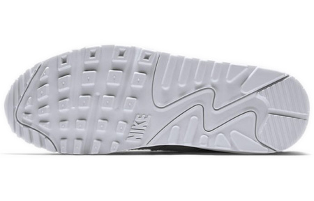 Nike Air Max 90 Low Топ Повседневные беговые кроссовки Женские Серебряные