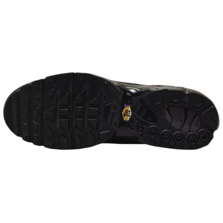 Nike Air Max Plus Устойчивые к истиранию низкие беговые кроссовки унисекс черные