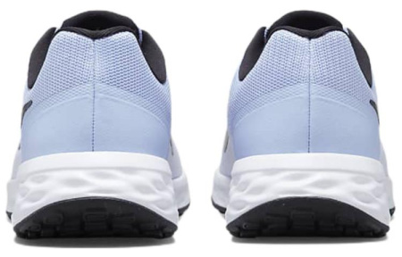 Nike REVOLUTION 6 Ткань Амортизация Дышащий Легкий Низкий Верх Повседневные Беговые Кроссовки Мужские Светло-Синие