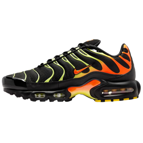 Nike Air Max Plus Беговые кроссовки Унисекс Черный Оранжевый