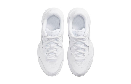 Nike Court Lite 2 Устойчивые к истиранию низкие детские кроссовки для тренировок белые унисекс