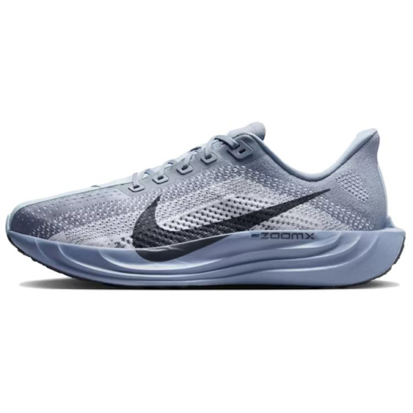 Nike Pegasus Plus Устойчивые к истиранию низкие беговые кроссовки для мужчин серо-белые