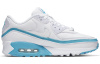 UNDEFEATED X Nike Air Max 90 Low Топ Воздушная Подушка Повседневные Беговые Кроссовки Унисекс Белый Синий