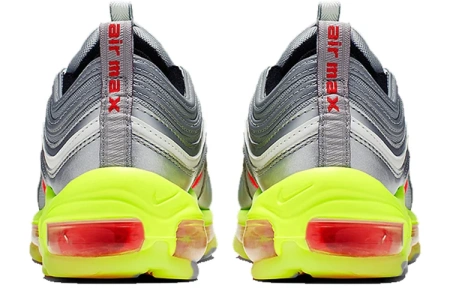 Nike Air Max 97 Low Топ Детская Беговая Обувь Серебряный Подростки