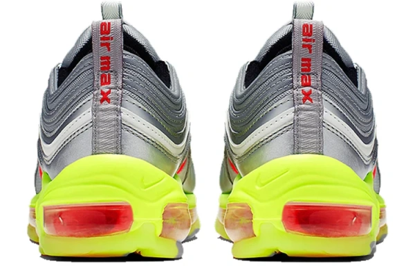 Nike Air Max 97 Low Топ Детская Беговая Обувь Серебряный Подростки