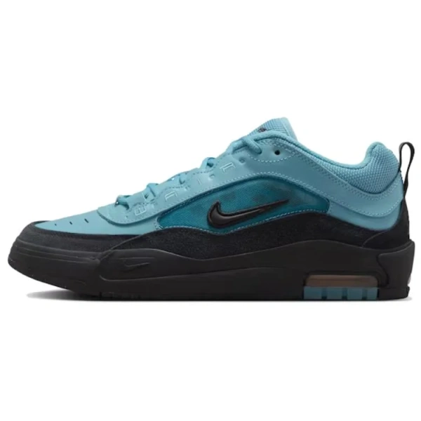 Nike Air Max Ishod Износостойкие Низкие Повседневные Кроссовки Унисекс Синие Черные