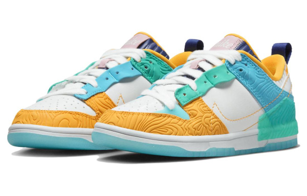 Nike x Serena Williams Dunk Disrupt 2 SWDC Сяо WEI Коллаборация Удобная Амортизация Износостойкий Низкий Топ