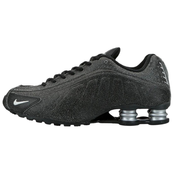 Nike Shox R4 Беговые кроссовки Мужские Черные