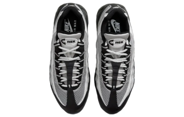 Nike Air Max 95 'Светоотражающий Safari' Сетка Низкие Повседневные Кроссовки Женские Серый Черный