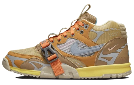 Nike Air Trainer 1 MID Топ Кроссовки для тренировок Унисекс Желто-синие