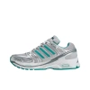 SPORTY RICH x Adidas Adistar Control 5 Беговые кроссовки Унисекс Серебристо-зеленый