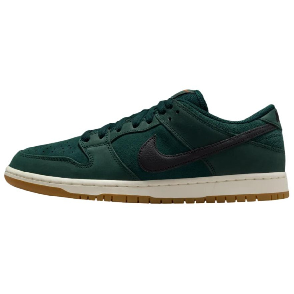 Nike Dunk SB Low Топ Скейтборд Кроссовки Мужские Темно-Зеленые