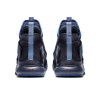 Nike Zoom Soldier 12 LeBron 'Blackened Blue' Круглый носок Ткань MID Баскетбольные кроссовки для игры Мужские