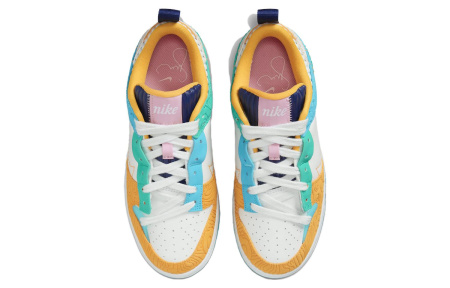 Nike x Serena Williams Dunk Disrupt 2 SWDC Сяо WEI Коллаборация Удобная Амортизация Износостойкий Низкий Топ