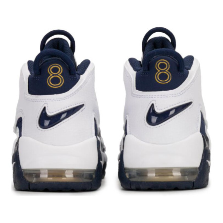 Nike Air More Uptempo Синтетическая кожа противоскользящий устойчивый к истиранию дышащий высокий топ
