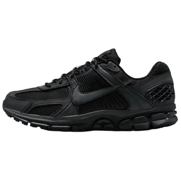 Nike Vomero 5 Дышащий Поддержка Светоотражающий Низкий Верх Повседневные Беговые Кроссовки Мужские Черные