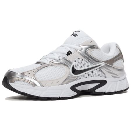Nike V5 RNR Противоскользящие устойчивые к истиранию низкие повседневные беговые кроссовки мужские белые серебристые