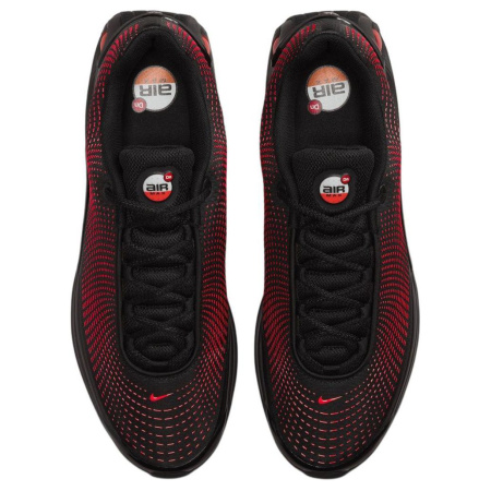 Nike Air Max Dn Дышащая Поддержка Низкий Топ Повседневная Беговая Обувь Унисекс Черный Красный