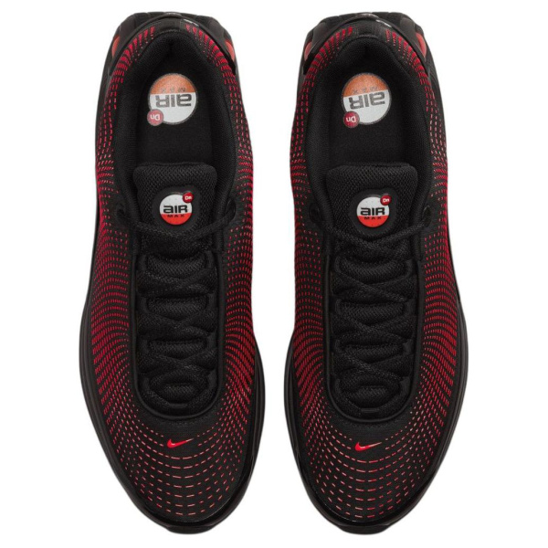 Nike Air Max Dn Дышащая Поддержка Низкий Топ Повседневная Беговая Обувь Унисекс Черный Красный
