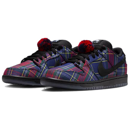 Nike Dunk SB Low Топ Скейтборд Кроссовки Мужские Красные Синие
