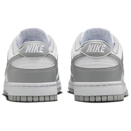 Nike Dunk Slip-Resistant Abrasion-Resistant Low-Top Скейтборд Кроссовки Женские Серый Белый