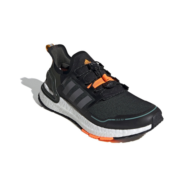 Adidas ULT Ткань Дышащий Низкий Топ Boost Повседневная Обувь для Беговых Тренировок Мужская Черная Серый