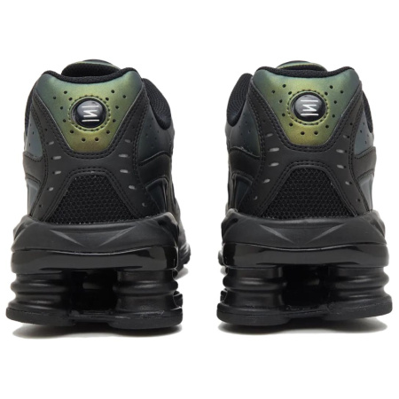 Nike Shox Ride 2 Устойчивые к истиранию низкие беговые кроссовки унисекс зеленые черные