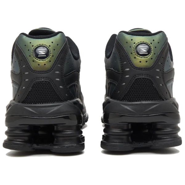 Nike Shox Ride 2 Устойчивые к истиранию низкие беговые кроссовки унисекс зеленые черные