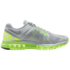 Nike Air Max 2013 Удобные Износостойкие Низкие Повседневные Беговые Кроссовки Мужские Серый Желтый
