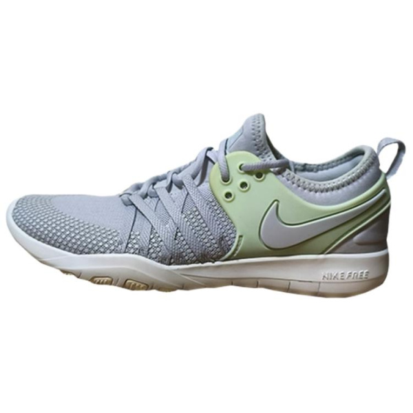 Nike Free TR Устойчивые к истиранию Низкие Кроссовки для тренировок Женские Серый Зеленый