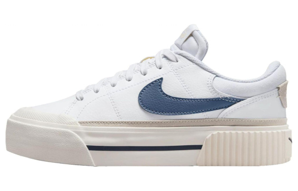 Nike Court Legacy Low Топ Скейтборд Кроссовки Женские Белые