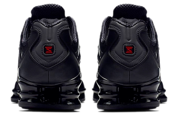 Nike Shox TL Series Устойчивые к истиранию Низкие повседневные городские кроссовки для бега Женские Черные