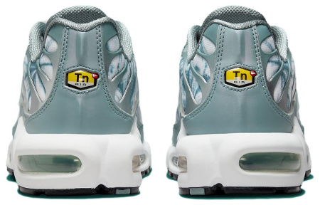 Nike Air Max Plus Сетка TPU Кожа Низкий Верх Повседневная Обувь Мужская Синий Белый