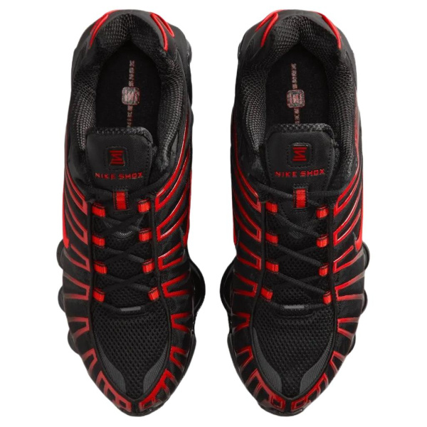 Nike Shox TL Series Повседневные беговые кроссовки Мужские Черные Красные
