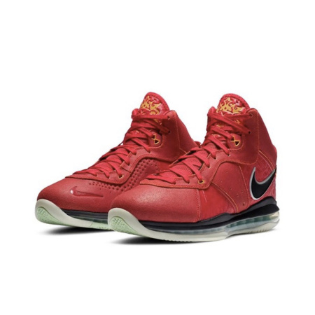 Nike Lebron 18 EP Lebron 8 QS Forbidden City Low Мужские баскетбольные кроссовки Светло-зеленый Красный