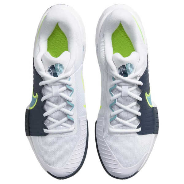 Nike GP Challenge Pro Удобные и Легкие Теннисные Кроссовки с Низким Верхом Амортизация Мужские Белые и Синие