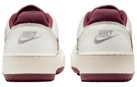 Nike Full Force противоскользящие низкие кроссовки для скейтбординга мужские белые и красные