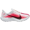 Nike Pegasus Plus противоскользящий дышащий легкий ТРЕНИРОВОЧНАЯ БЕЖАЛКА ОБУВЬ Мужская Белый Красный