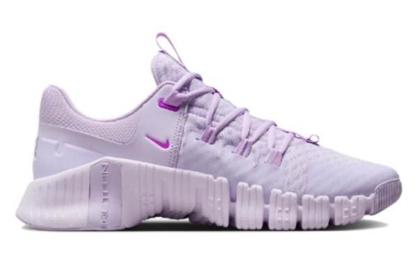 Nike Free Metcon противоскользящие устойчивые к истиранию низкие кеды для тренировок женские фиолетовые