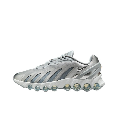 Nike Air Max DN8 Low Топ Повседневные Городские Кроссовки для Коммутирования и Бега Женские Серебристо-Серые