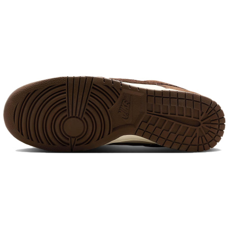 Nike Dunk Low Top Скейтборд Кроссовки Мужские Белый Коричневый