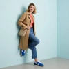 Nike Противоскользящая Устойчивая к истиранию Низкий Верх Повседневная Обувь Женская Синяя