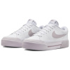 Nike Court Legacy Lift Удобные Скейтборд Кроссовки Женские Белые Розовые