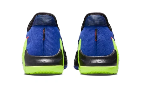 Nike Устойчивый к истиранию Дышащий MID Топ Детские Баскетбольные Кроссовки Синие Малыш