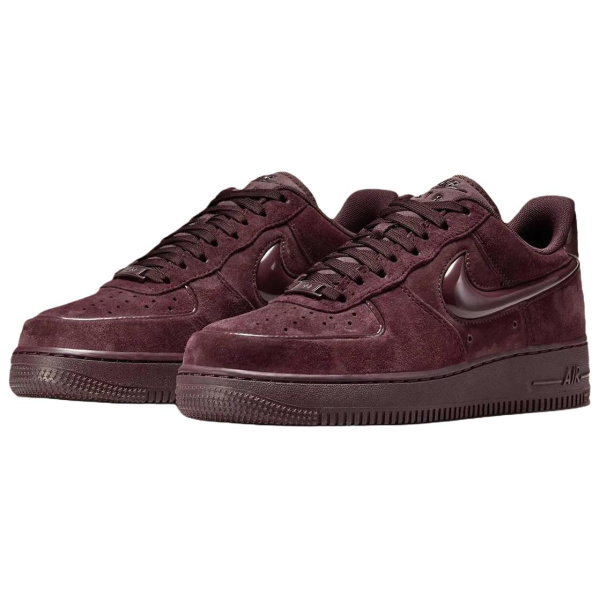 Nike Air Force 1 Классический и Универсальный Низкий Топ Скейтборд Кроссовки Женские Красные