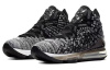 Nike Lebron 17 MID Топ Баскетбольные кроссовки Мужские Темно-серые
