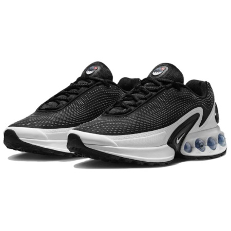 Nike Air Max DN Износостойкий Дышащий Низкий Верх Повседневная Обувь Женская Черная