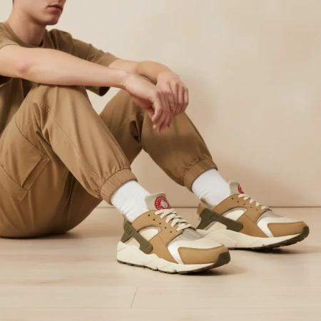Nike Air Huarache Устойчивые к истиранию Низкие повседневные кроссовки для городской коммутации и бега Унисекс